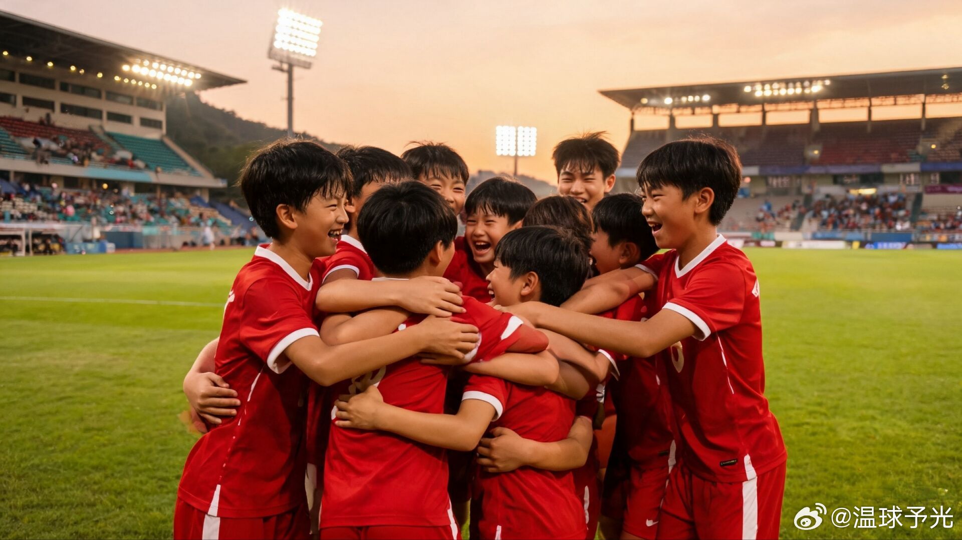 中国足球小将2比1胜帕尔梅拉斯 韩国庆州花郎杯小组赛末轮，中国足球小将2014队