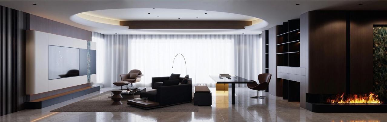 解锁意式大横厅，开阔格局+高级质感，让家更有格调。意式风格大平层 意式风大平层 