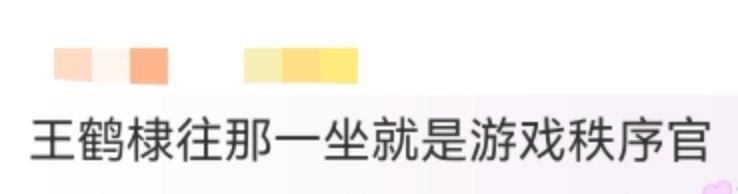 王鹤棣往那一坐就是游戏秩序官 王鹤棣的秩序官属性太好嗑了！一坐下就进入状态，盯着