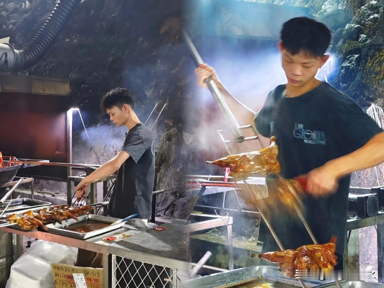 这招真是太阴损了，

看得我脊背发凉。

一个卖烤鸡的小伙子，因为用了“肉宝王”