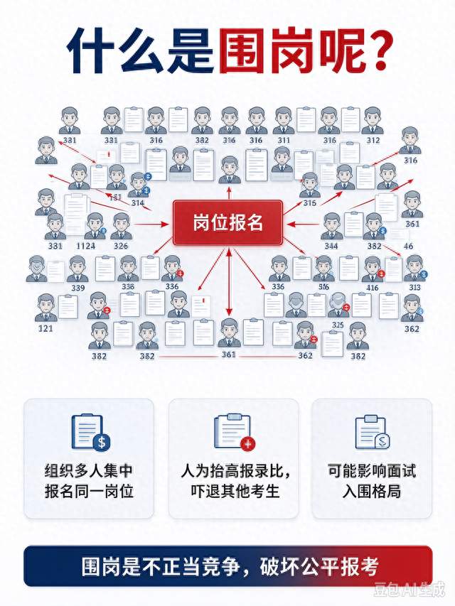 2027 国考：首次实行注册制，重拳整治公考围岗。什么是围岗呢？