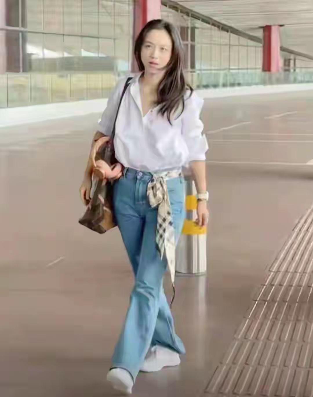 非常有气质的演员，走路都带风