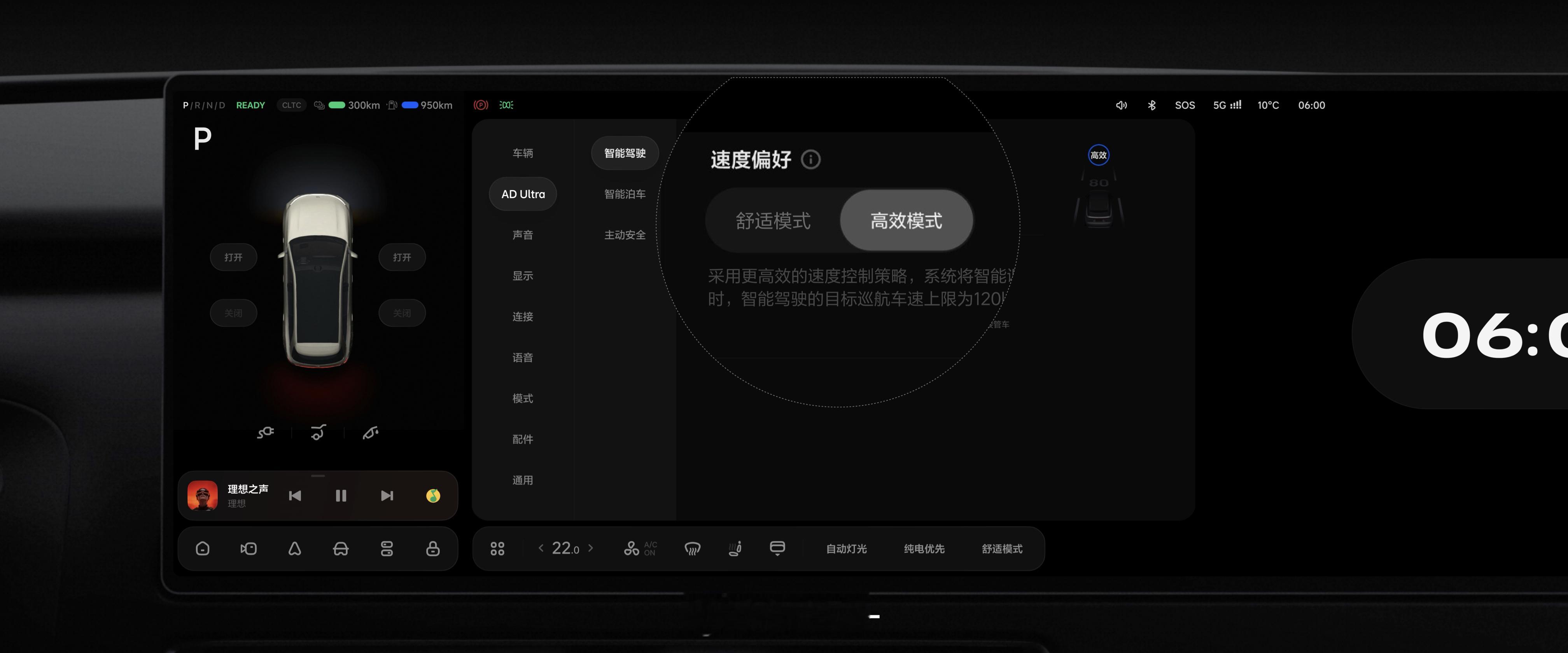 随着新一代马赫智驾平台的落地，智驾的响应速度和通行效率都得到了大幅的提升，如红绿