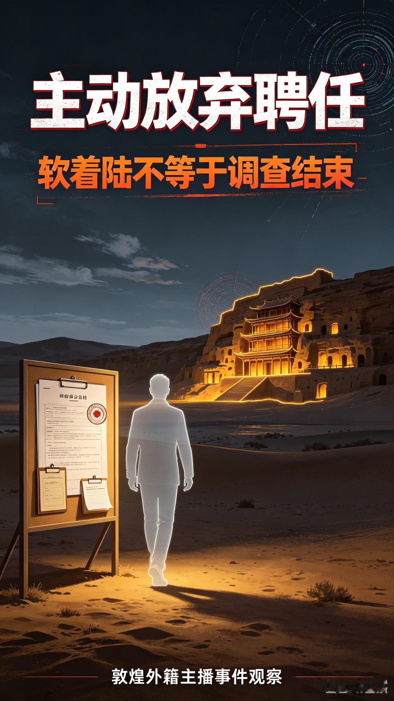 敦煌外籍主播古爱华宣布放弃聘任资格，不少网友感到不合常理。

大家平时接触涉外纠