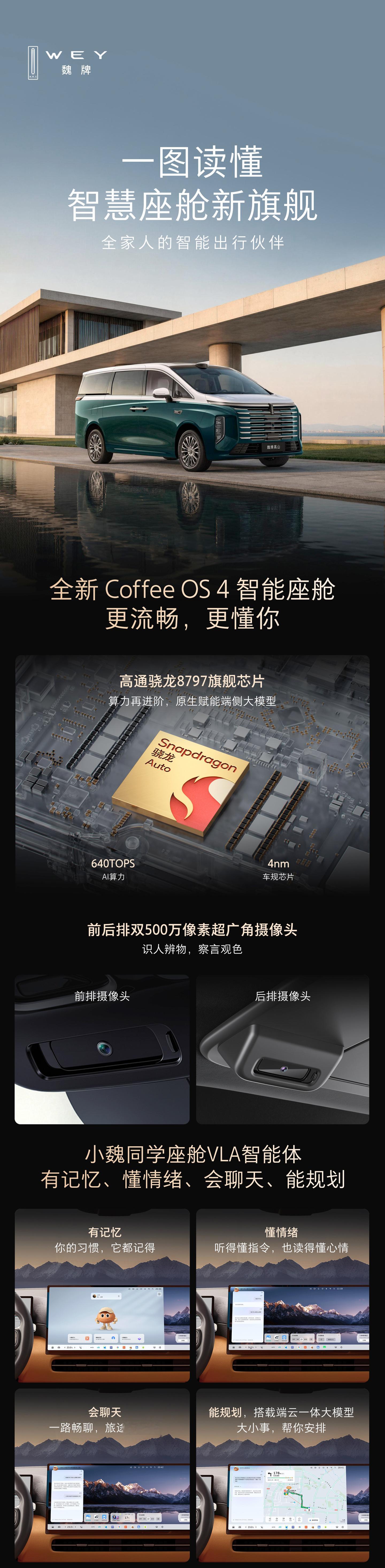 魏牌旗下高山 8/9 智慧版 MPV 今日正式开启下订。魏牌高山 8/9 PHE