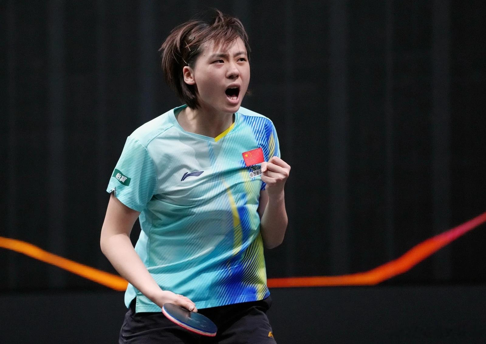 陈熠3比0早田希娜 2026乒乓球亚锦赛女单1/4决赛，陈熠3-0(11-5，1