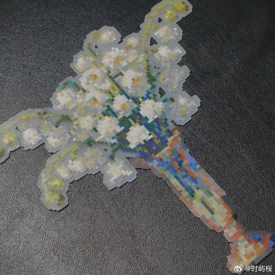 美术生有属于自己的拼豆 美术生的快乐太独特啦！把绘画灵感融进拼豆创作，指尖玩转色