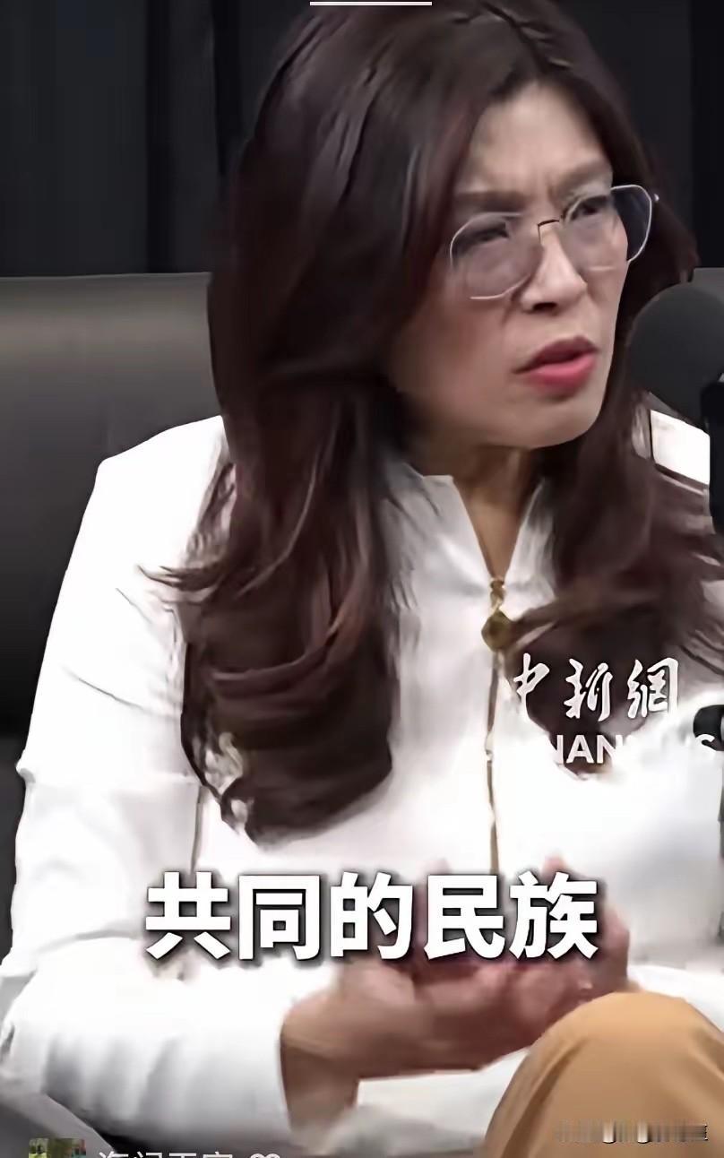 看了一个郑丽文访陆返台后的视频，她再次谈到访陆感受。她在节目中表示，这一次我去大