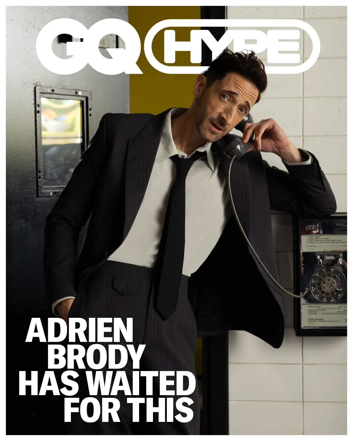 阿德里安·布罗迪  Adrien Brody  ——美国《GQ Hype》杂志本