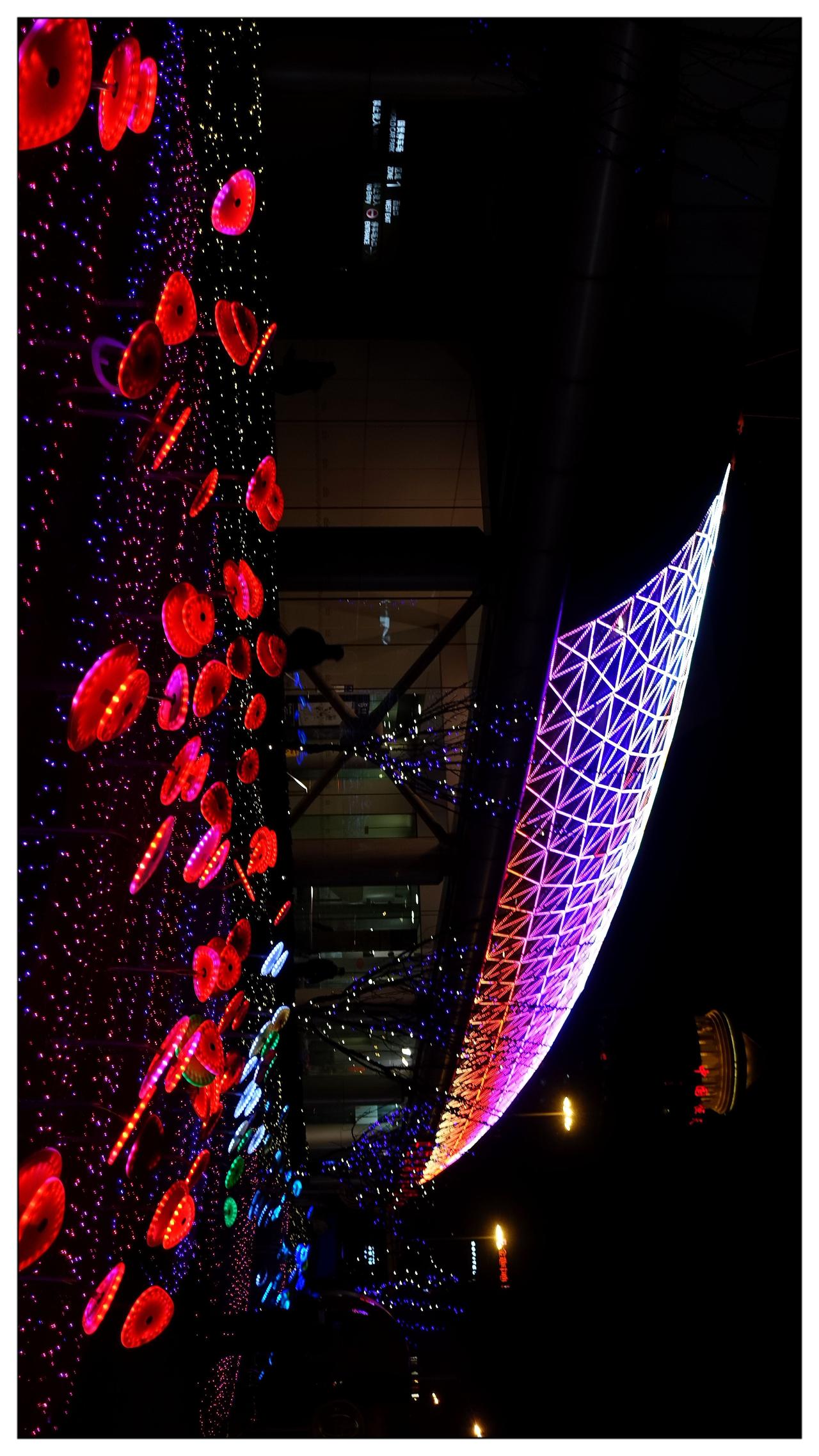 北京CBD商务中心之夜景