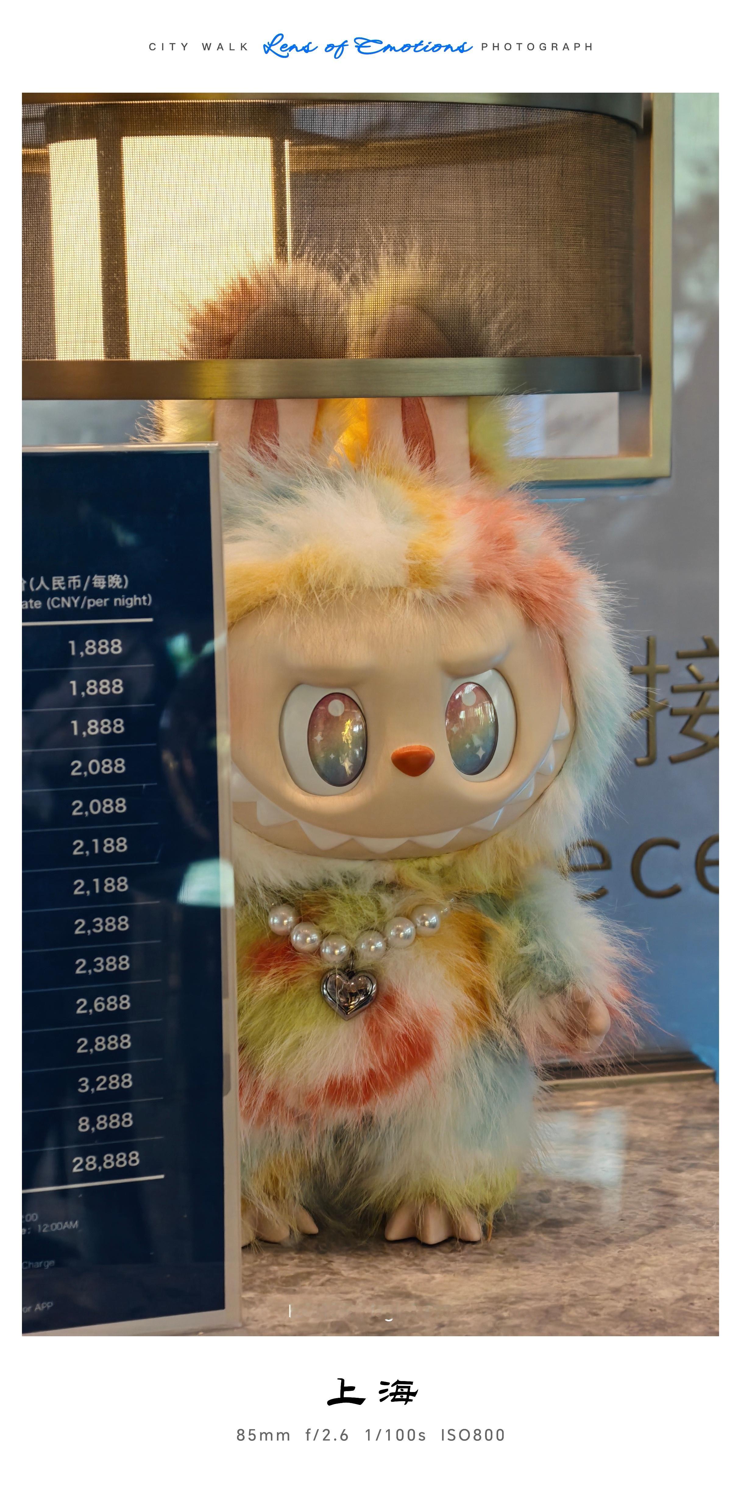 怪不得拉布布那么受人欢迎和喜爱，我一大老爷们看了后也心动了 上海·上海大虹桥灿辉