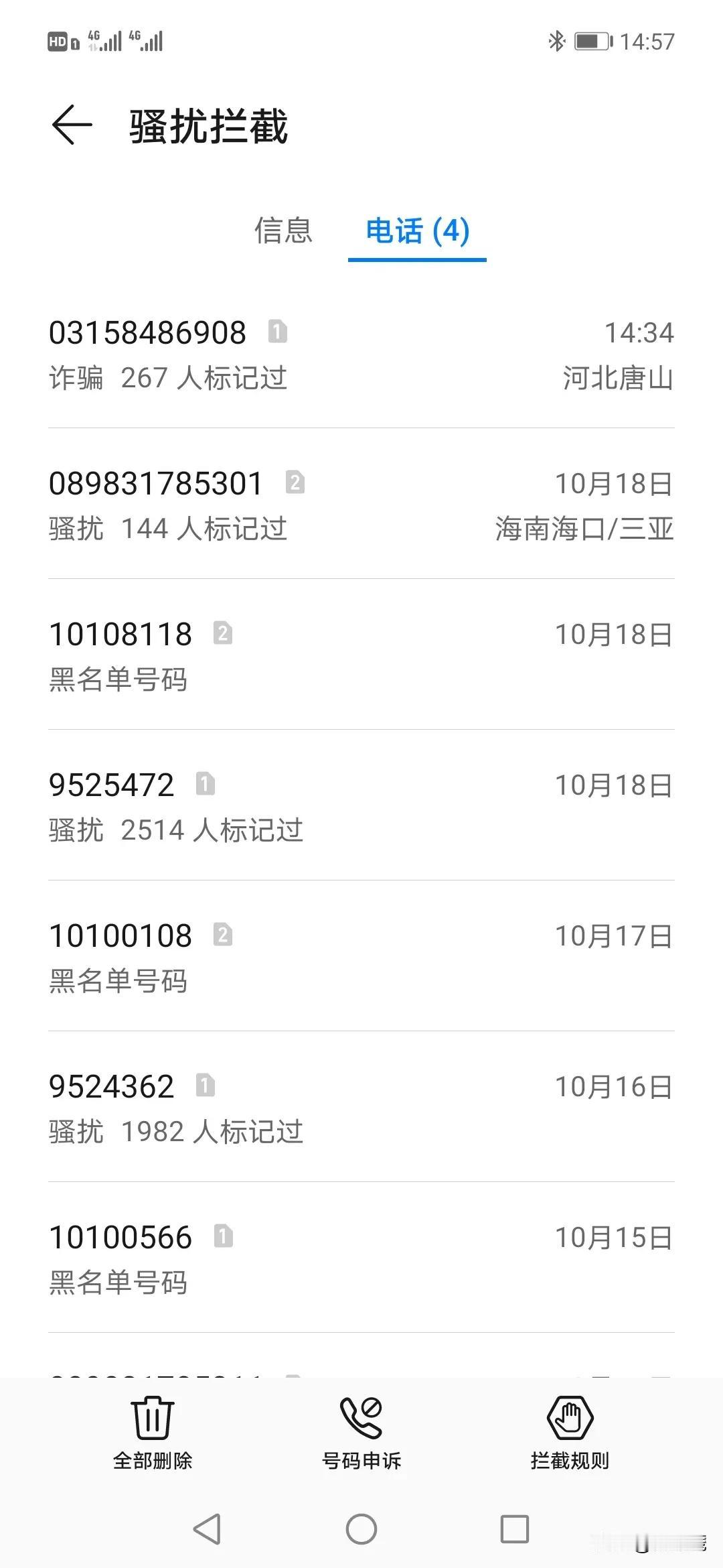 如此多用户标记过的，通讯运营商和监管部门怎么不处理呢？骚扰电话猖獗，没人管吗？