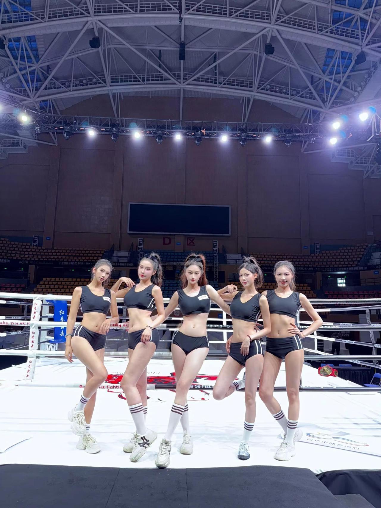 🥊 大长腿 比赛 运动女孩 健身