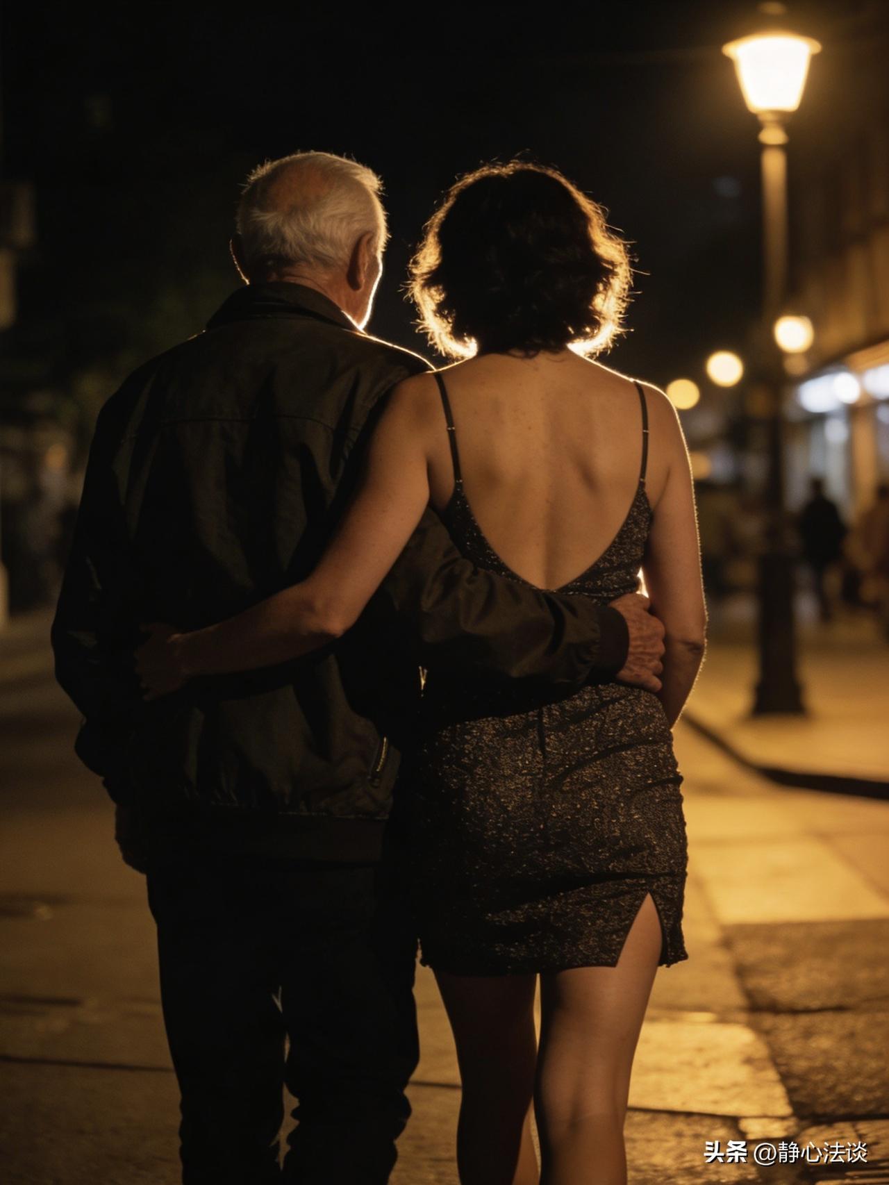 河南，7旬大爷跟比自己妻子小20岁的女子，发展成不正当关系，在女子家里办完事后却