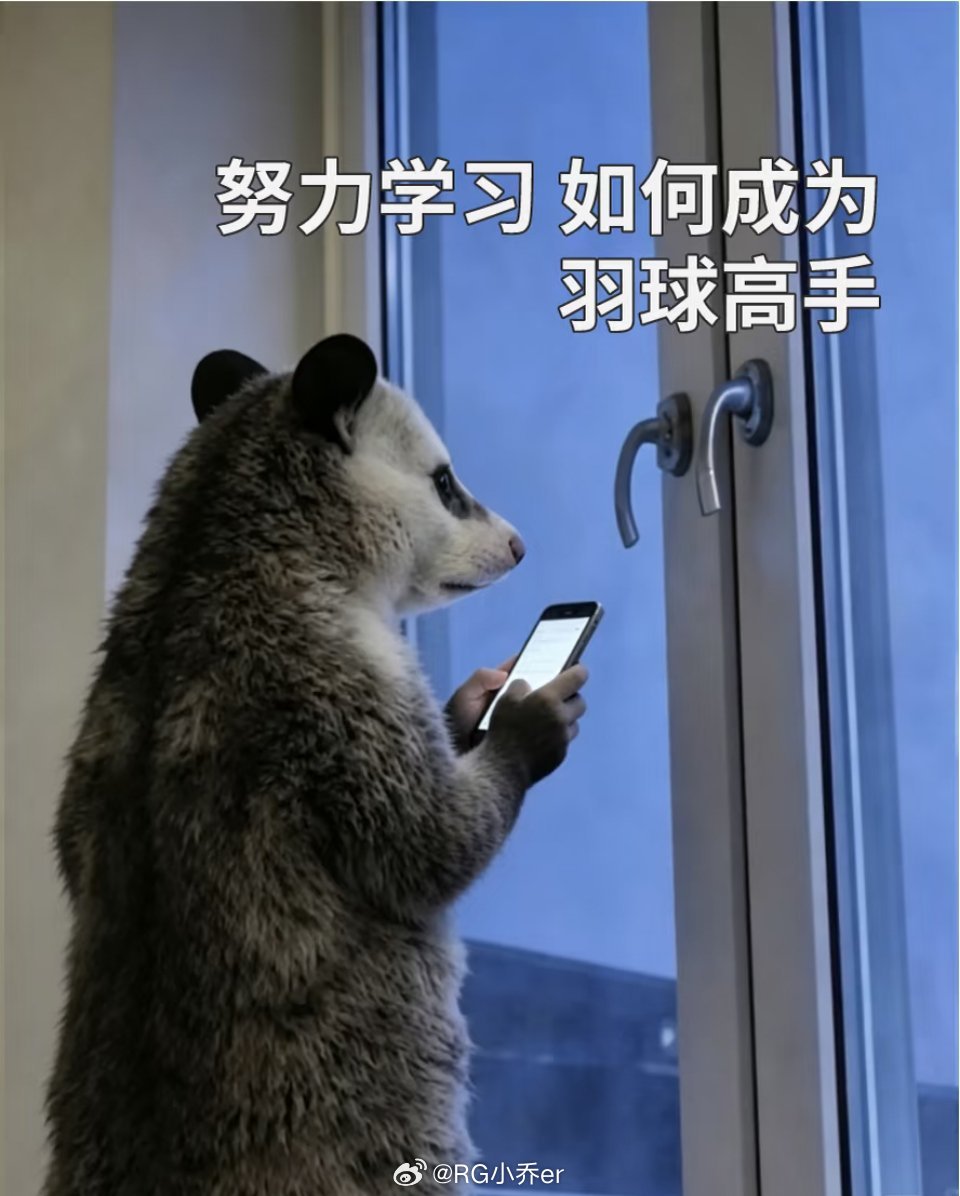 一波让人能够快乐的表情包羽毛球致可爱的你生活手记表情包