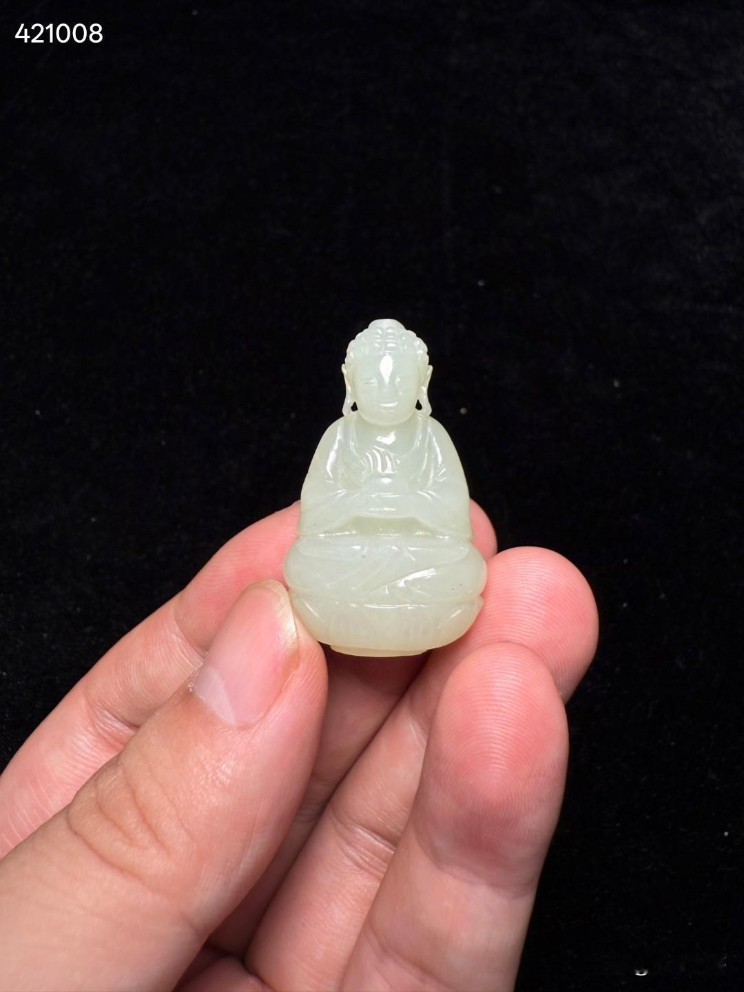 明清玉佛