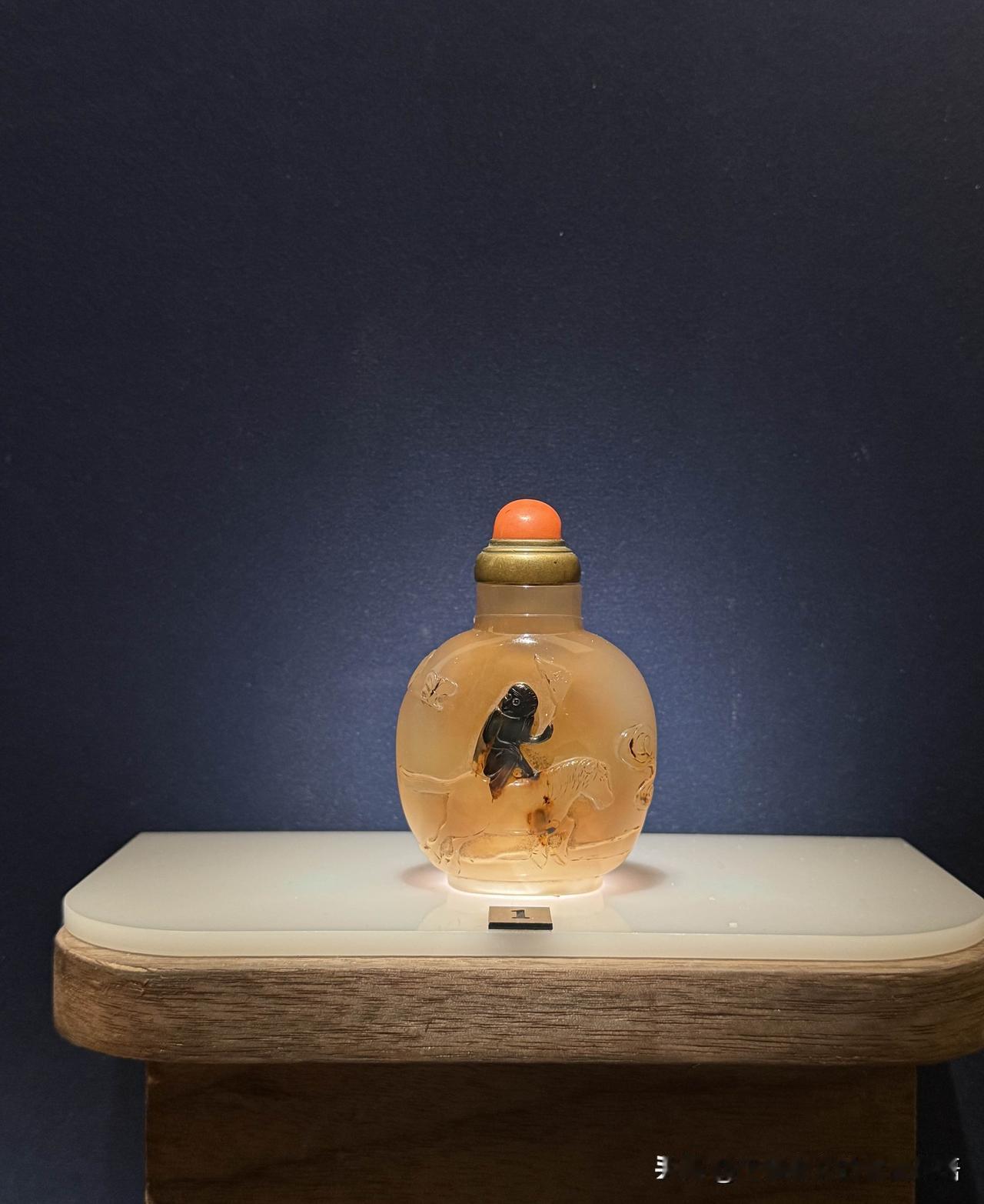 国博拍了几张“马上封侯”。