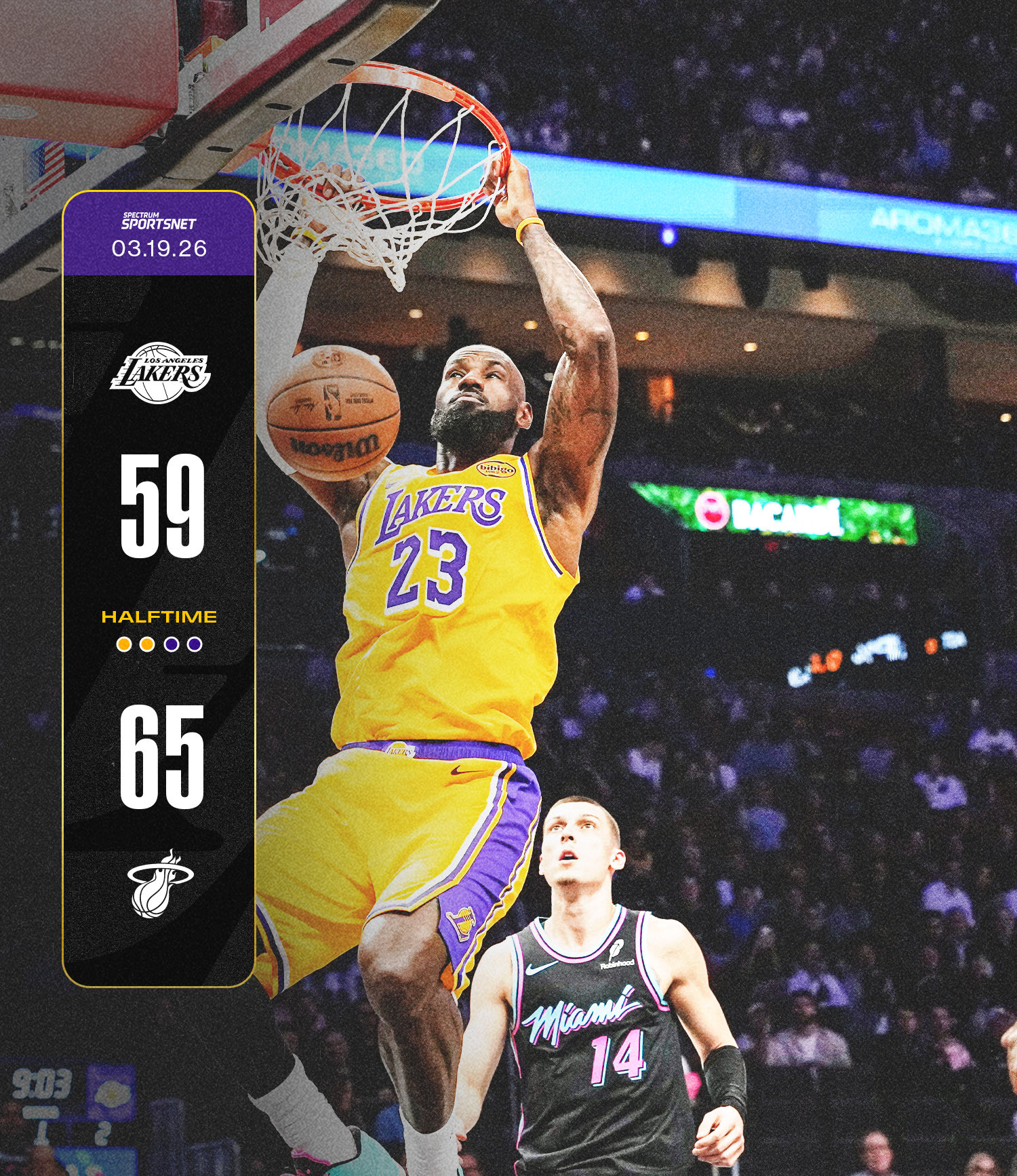 第一节热火快的跟要飞起来一样，第二节他就慢下来了，中场回去歇一会，第三节上来估计