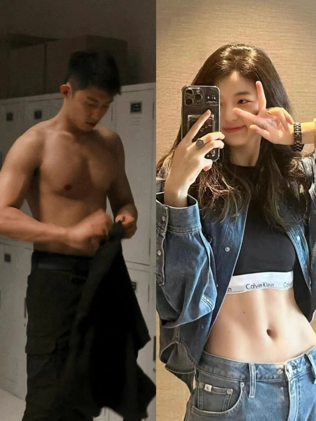运动型男+马甲线女神，冬至 CP 我先期待住了