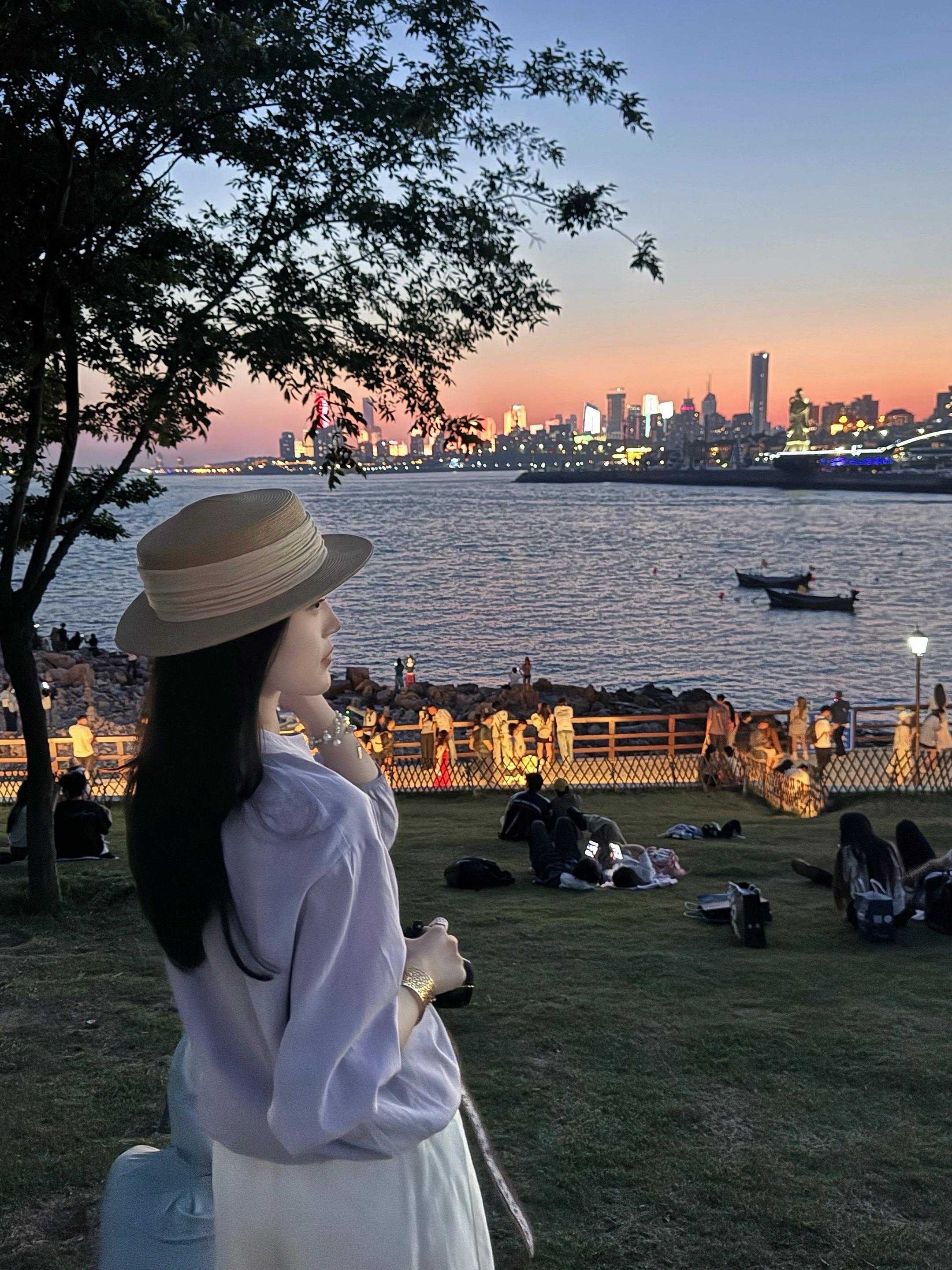 夏天seawalk🏝️追一场海边落日～感受到了小麦岛的魅力！ 晚霞 ...