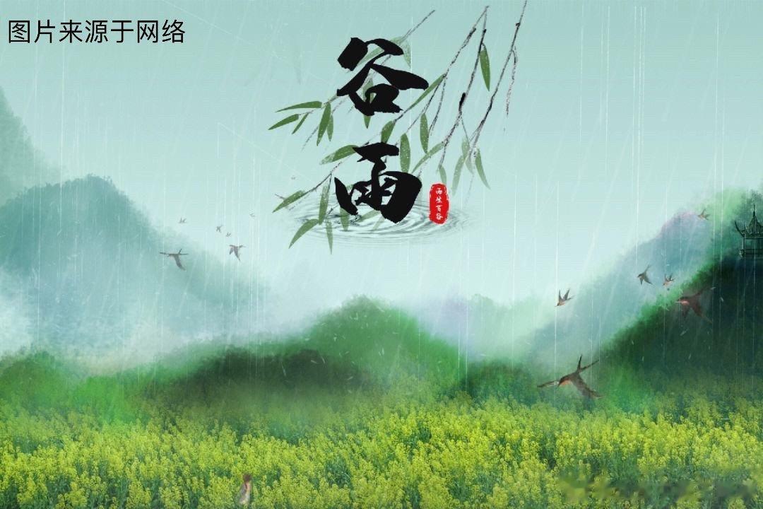 今天是“谷雨”节气，谷雨这个节气，紧扣着农事而来，此时在广袤的田野上，开始了忙碌