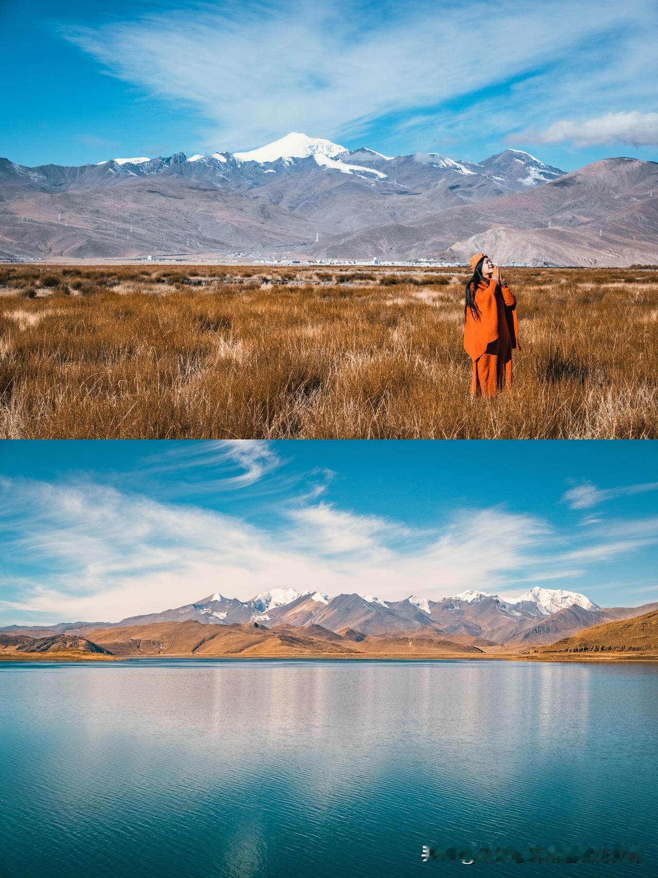 自驾西藏｜反向游羊湖内环第一站：收获珍措

珍措 湖如其名，就是一块珍宝。
珍措