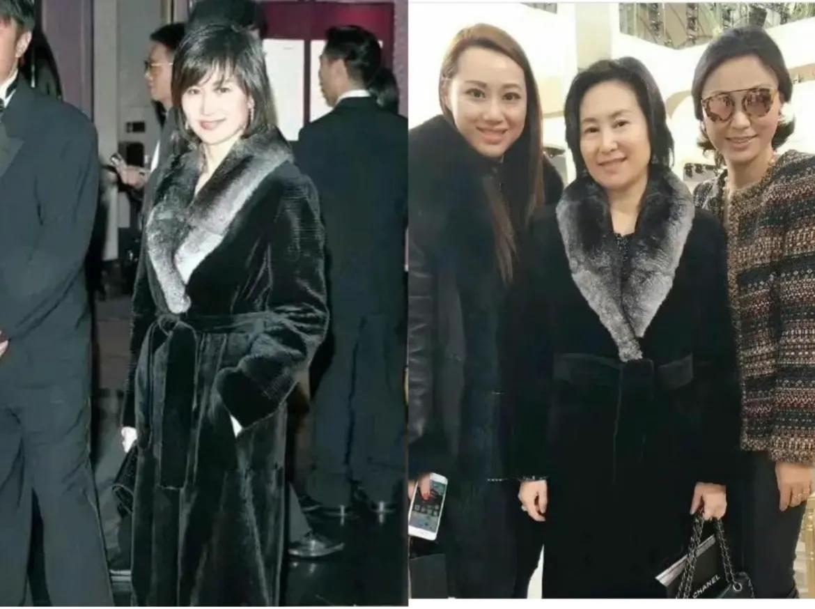 何超琼真是念旧啊！这么有钱，竟然还穿30年前的衣服。

查了一下，原来是和陈百强