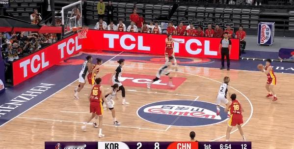 中国女篮vs韩国女篮 中国队11-2开局 ​​​