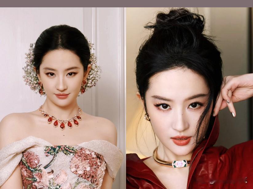 刘亦菲造型师终于松了一口气
这次总算没有把事情搞砸
刘亦菲今天的造型绝对没有上次