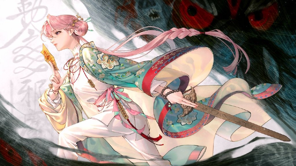 我有时会忘了，她是个斩妖除魔的道士#夏日次元盛典##热游一夏挑战##超级红人节#