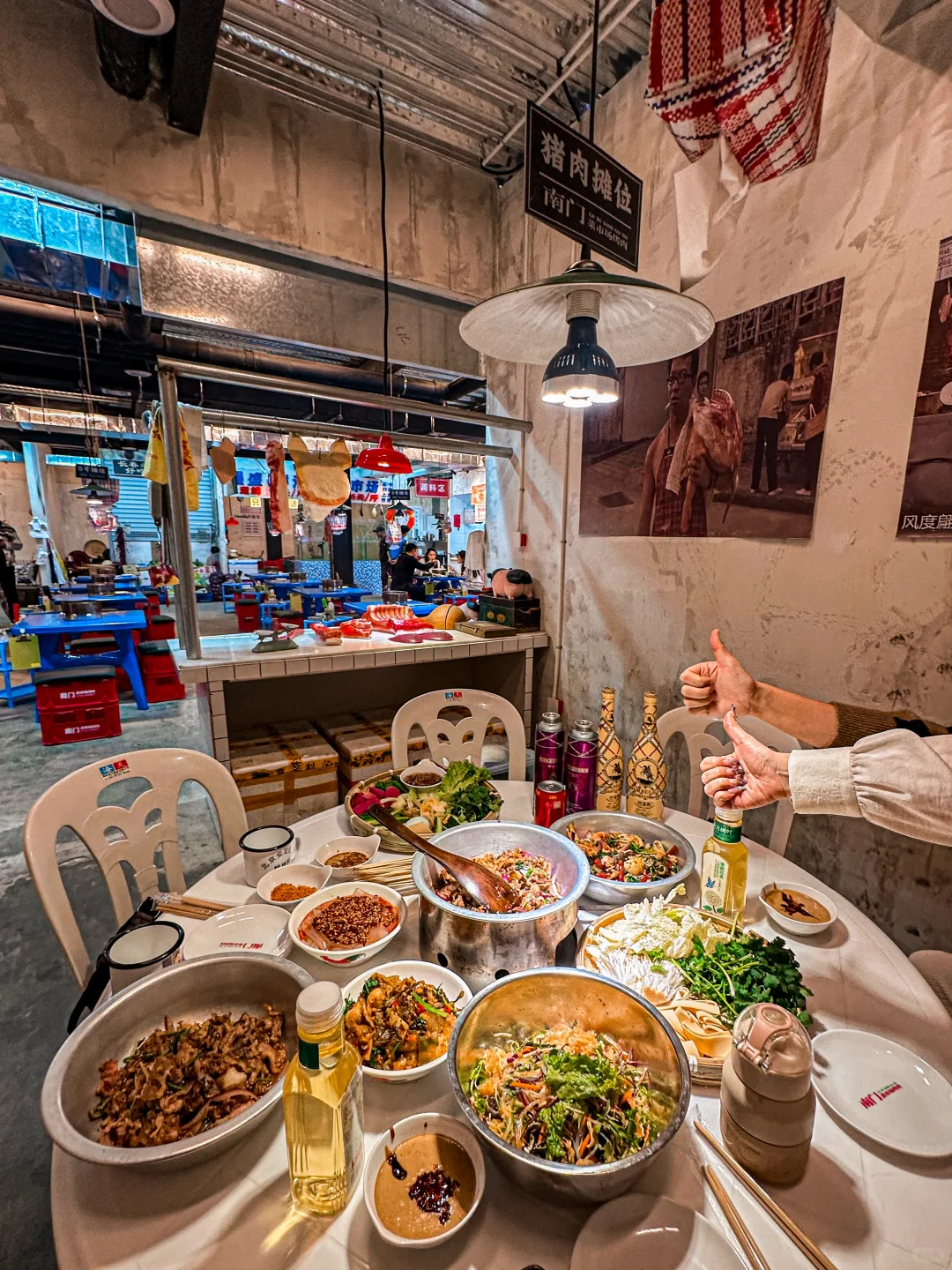 卧卧卧‼️长春的菜市场已经发展成这样了吗😅
