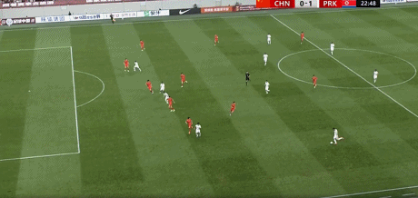 U23国足1比1朝鲜U23向余望点球破门 西安国际青年足球锦标赛第2轮，U23国