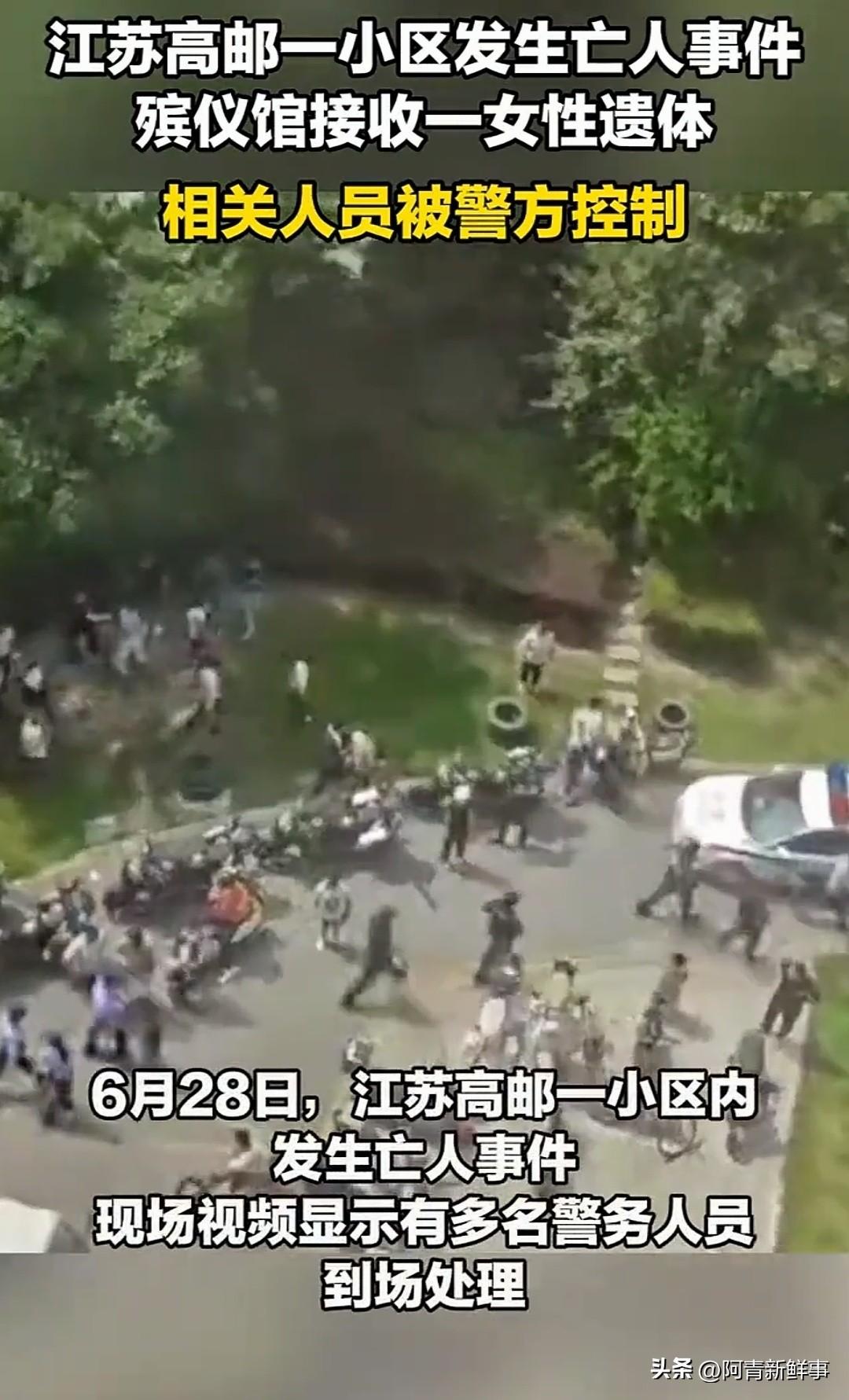 那天是6月28号。一个女人在家里没了。有人自己报了警。殡仪馆确认接收了她的遗体。