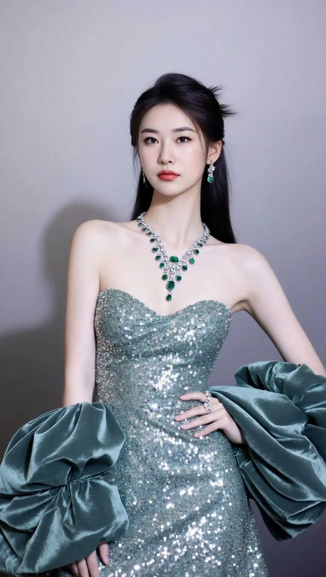 AI典雅礼服写真 ai创作