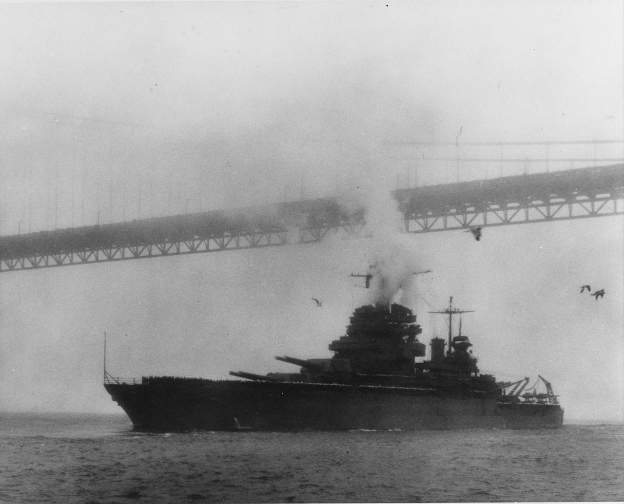 二战结束后，美国海军“科罗拉多”号战列舰（USS Colorado，BB-45）
