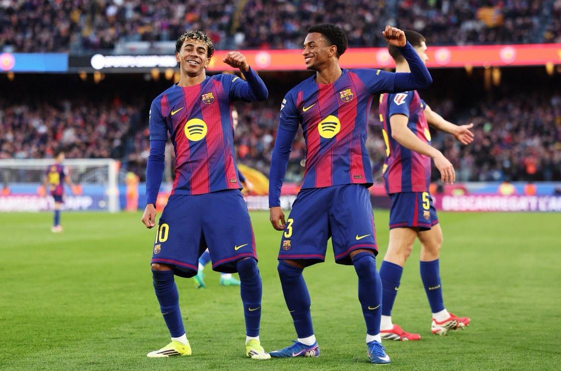 这年轻人，表现也太疯狂了！巴萨3-0战胜马略卡后，产生了多项新的纪录，尤其18岁