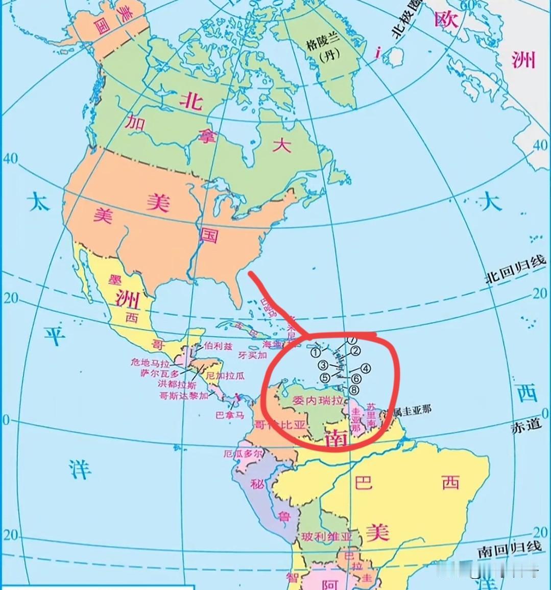 “和仇人住对门”委内瑞拉的日子怎么好过！
委内瑞拉面积不算小，不是一个小国，可离