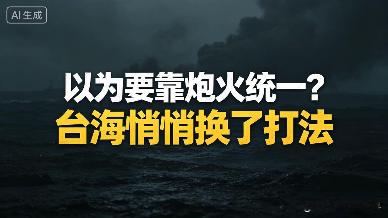 你以为两岸统只能靠炮火硬碰硬？其实台海早就在走另一条更稳的路了。
 
事情的转折