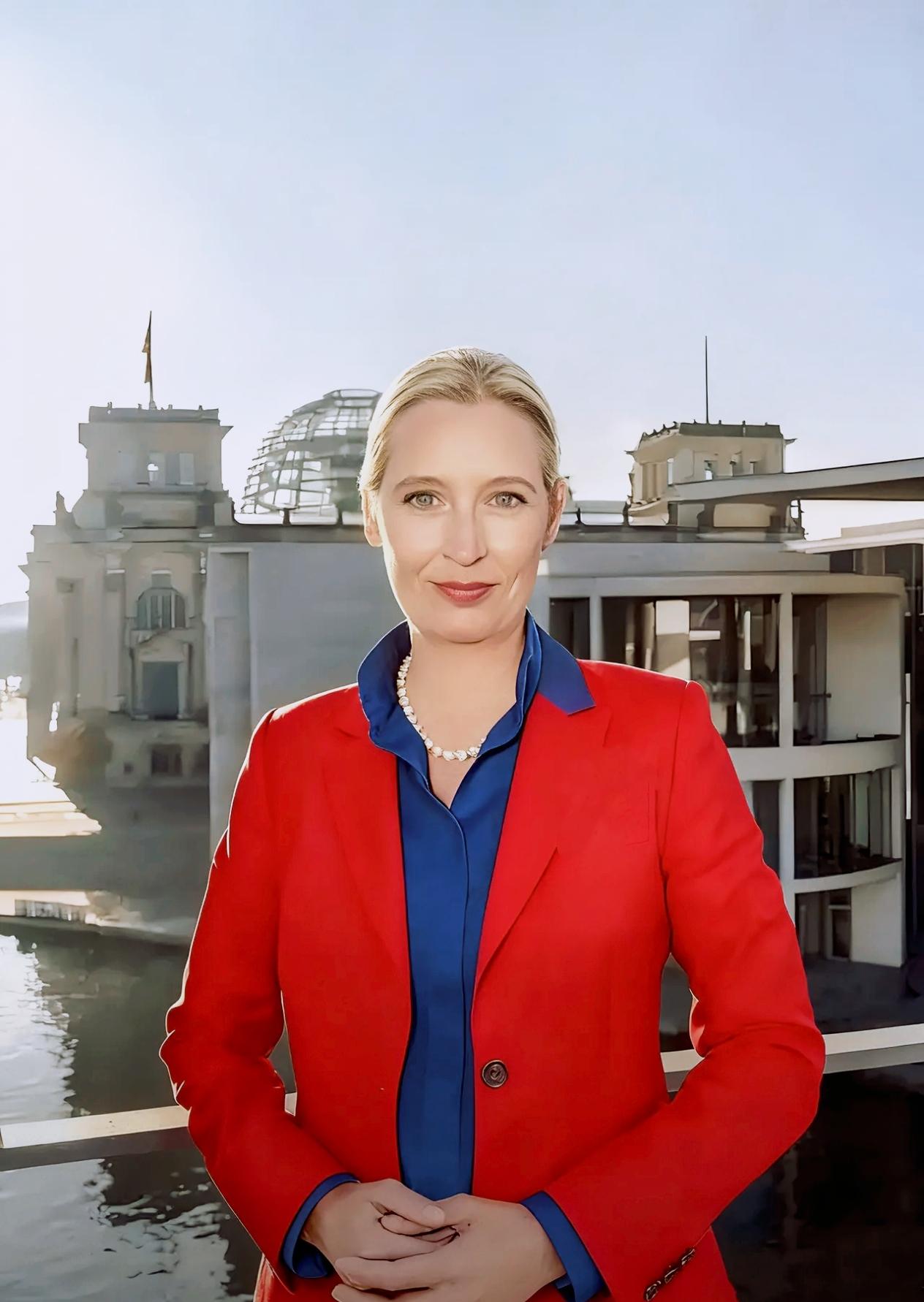 就在刚刚
魏德尔罕见发声！
这让我感到挺意外……

德国“铁娘子”魏德尔对华发声