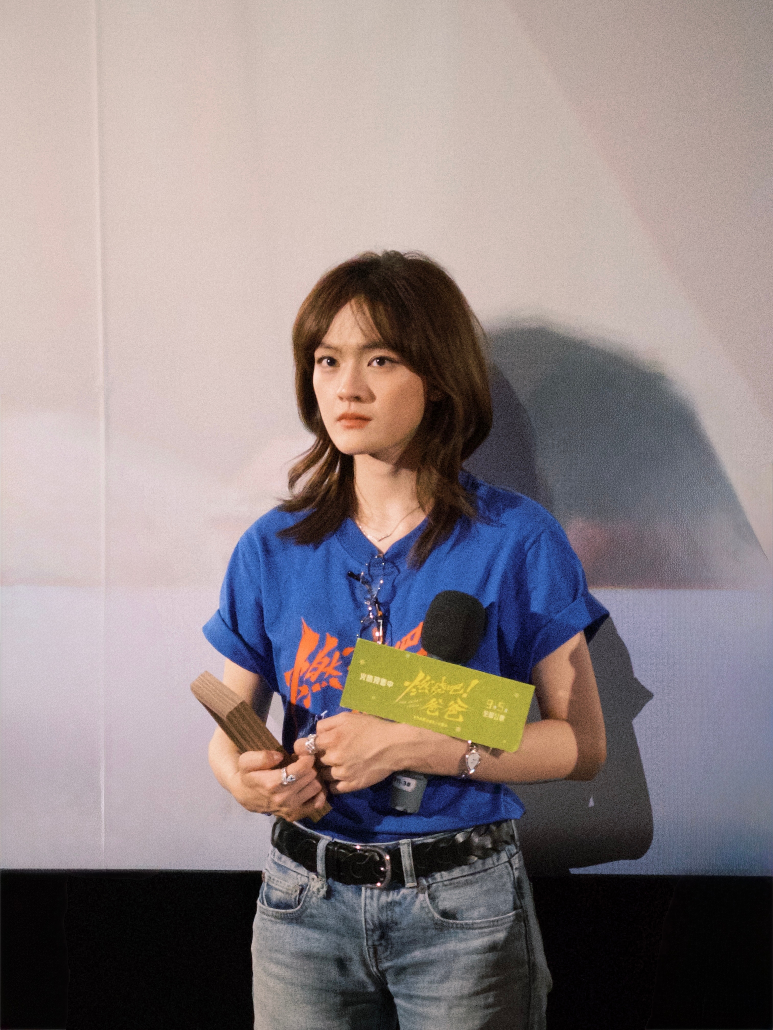 文淇这张美得好神圣啊✨电影燃烧吧爸爸路演文淇[超话] ​​​