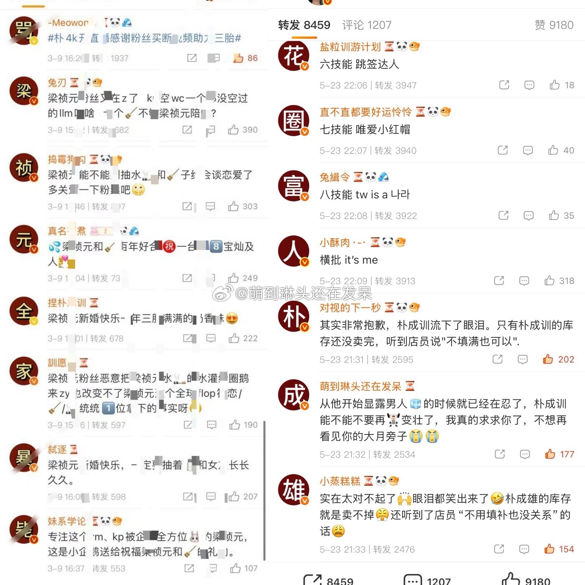 排字错误案例： 朴成训 