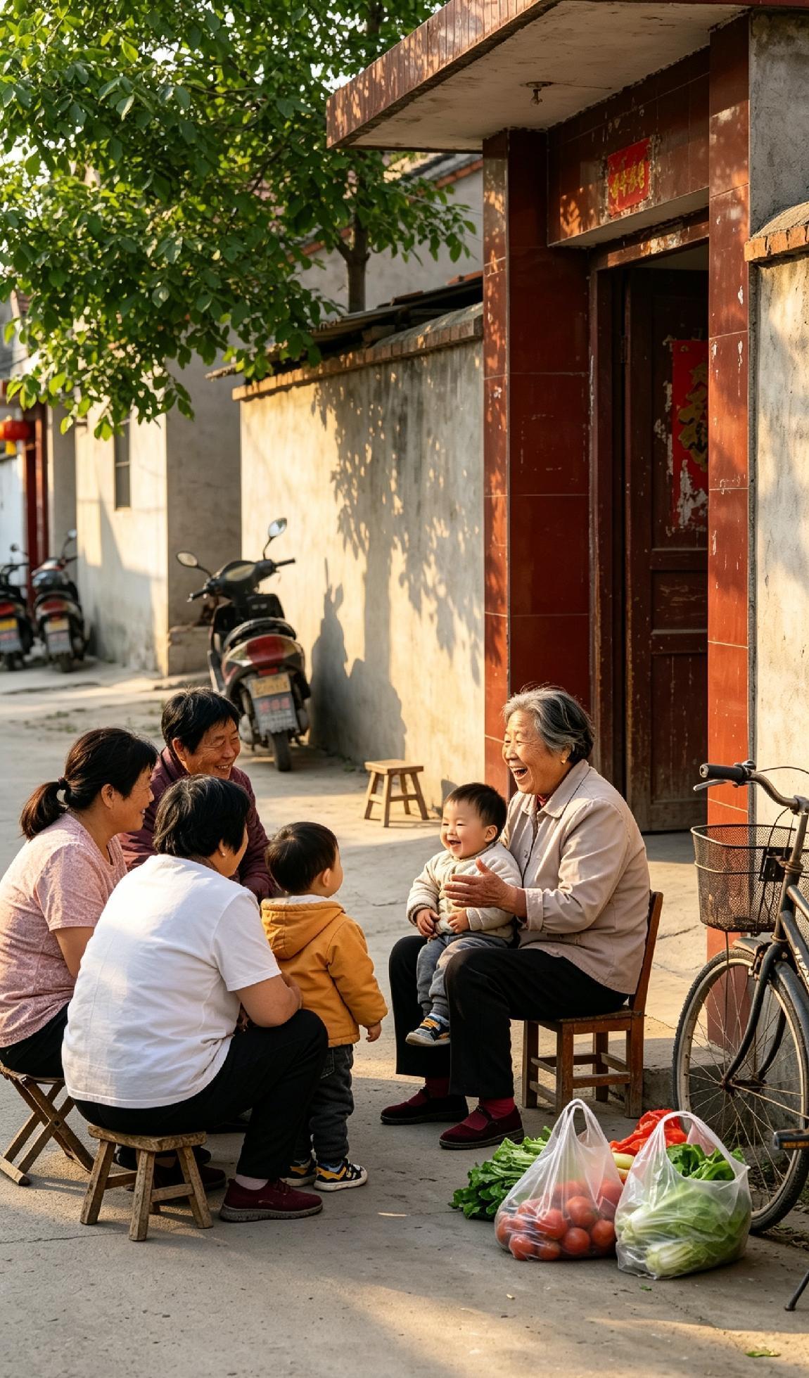婆媳和睦的真相，说不清是对是错，但却是最真实的人性
 
老家邻居家一儿一女，小姑
