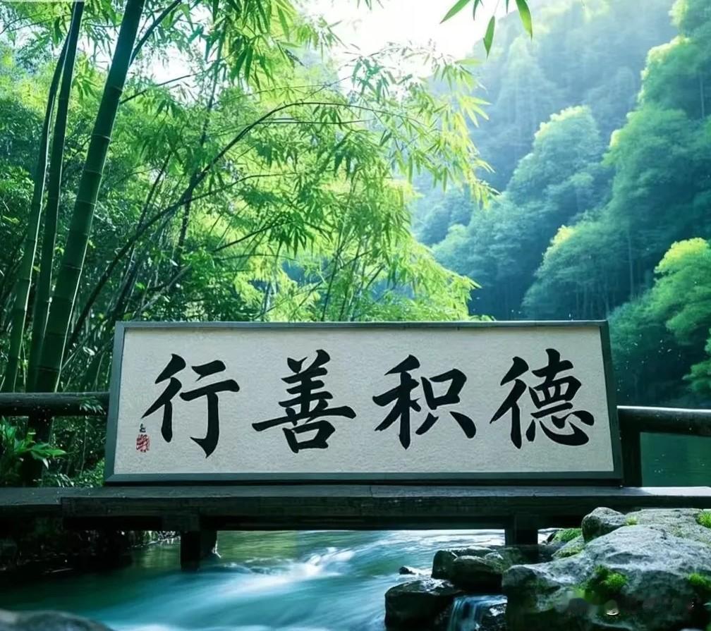 行善，从来不是做给旁人看的表面功夫，而是刻在骨子里、藏在心里的自我修为。一句暖心