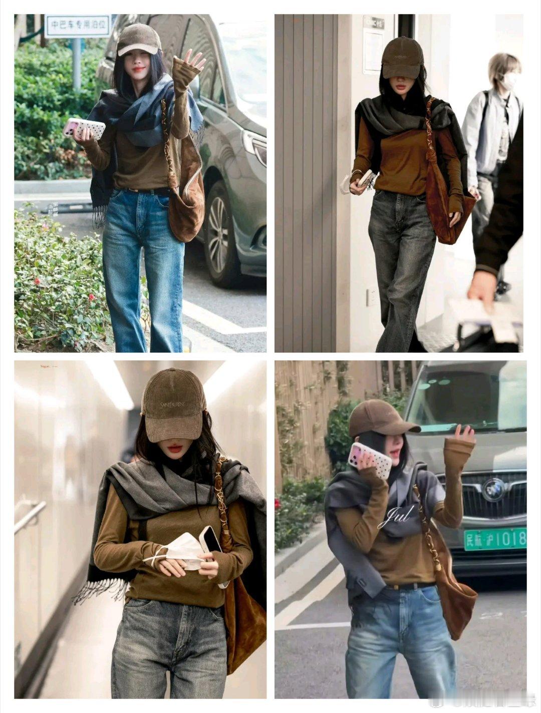 鞠婧祎机场状态鞠婧祎启程前往星光大赏的消息一出，机场路透便成了焦点。镜头里的她，