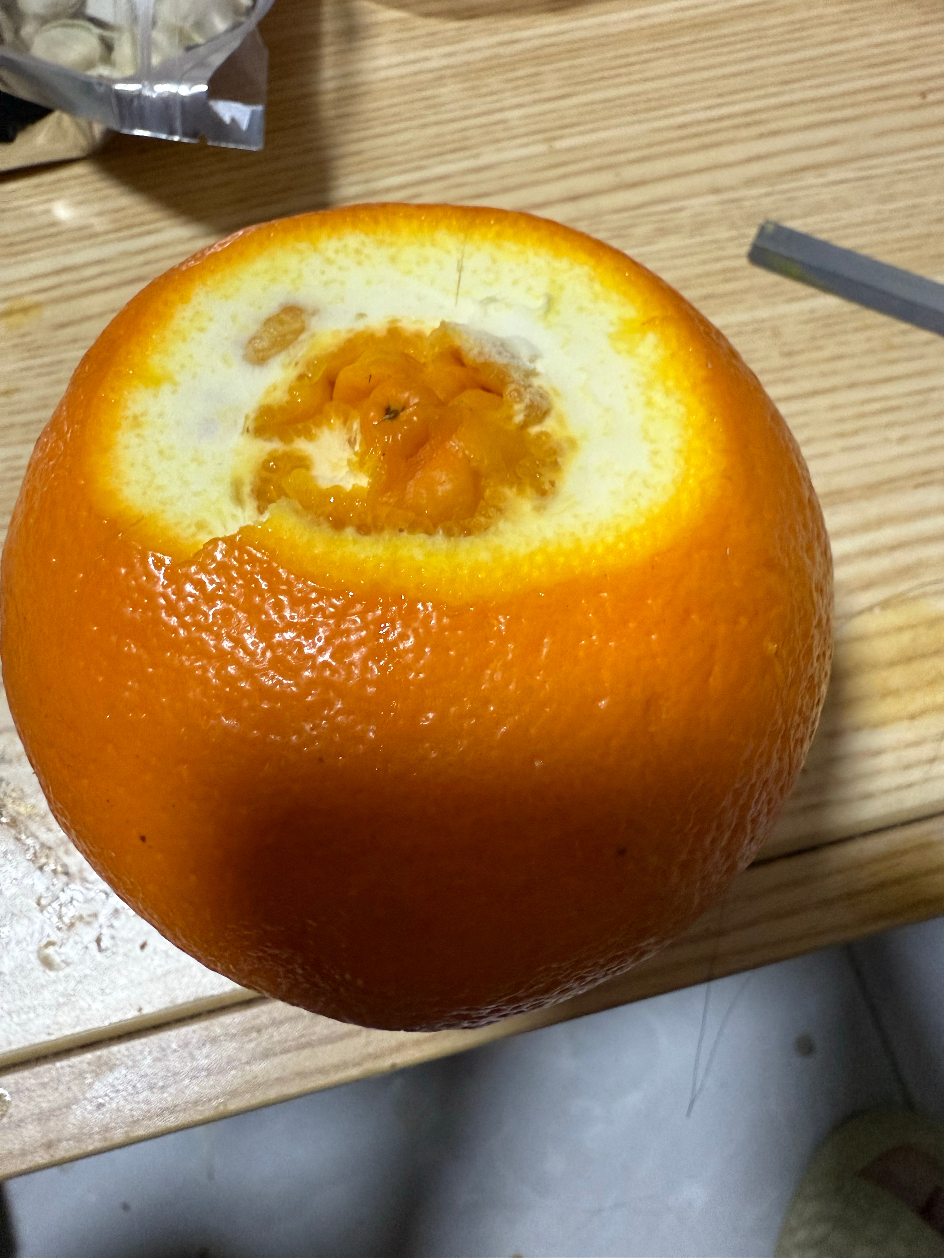 买到皮太厚的水果感觉像被背刺 