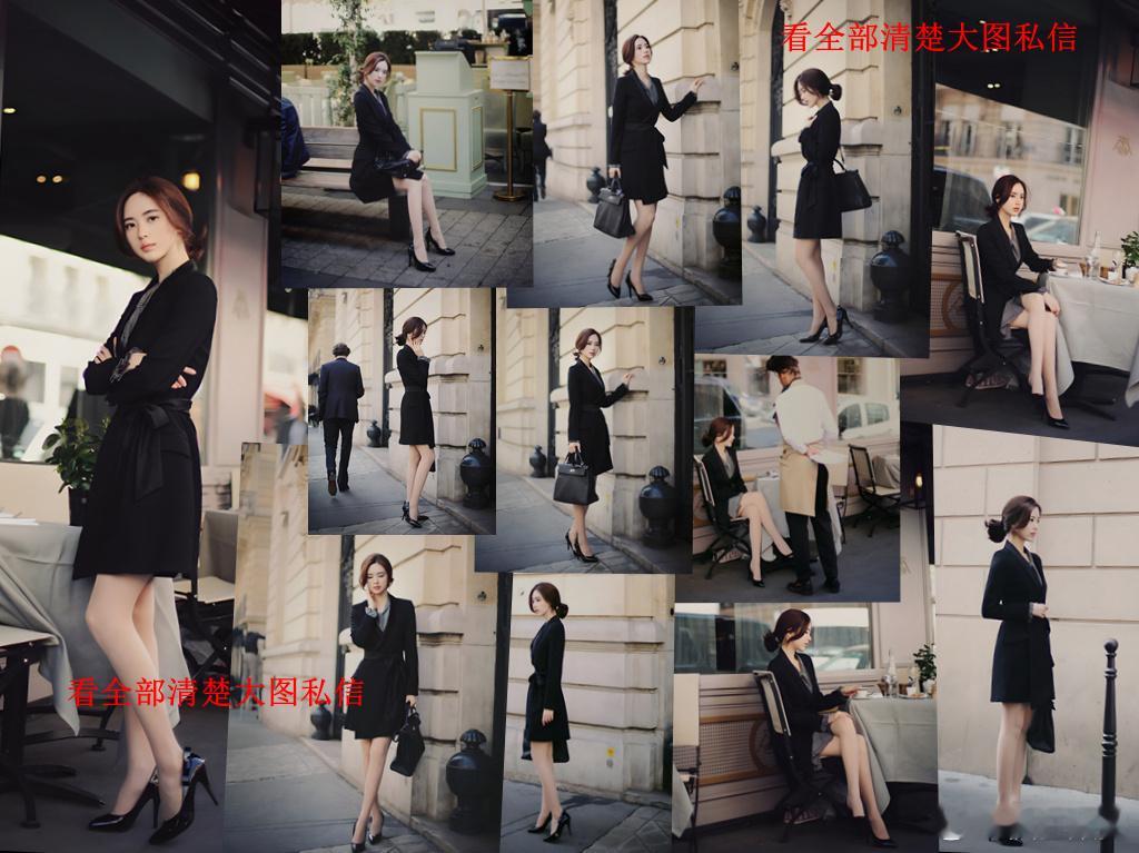 国外街头的肉丝女人... ​​​