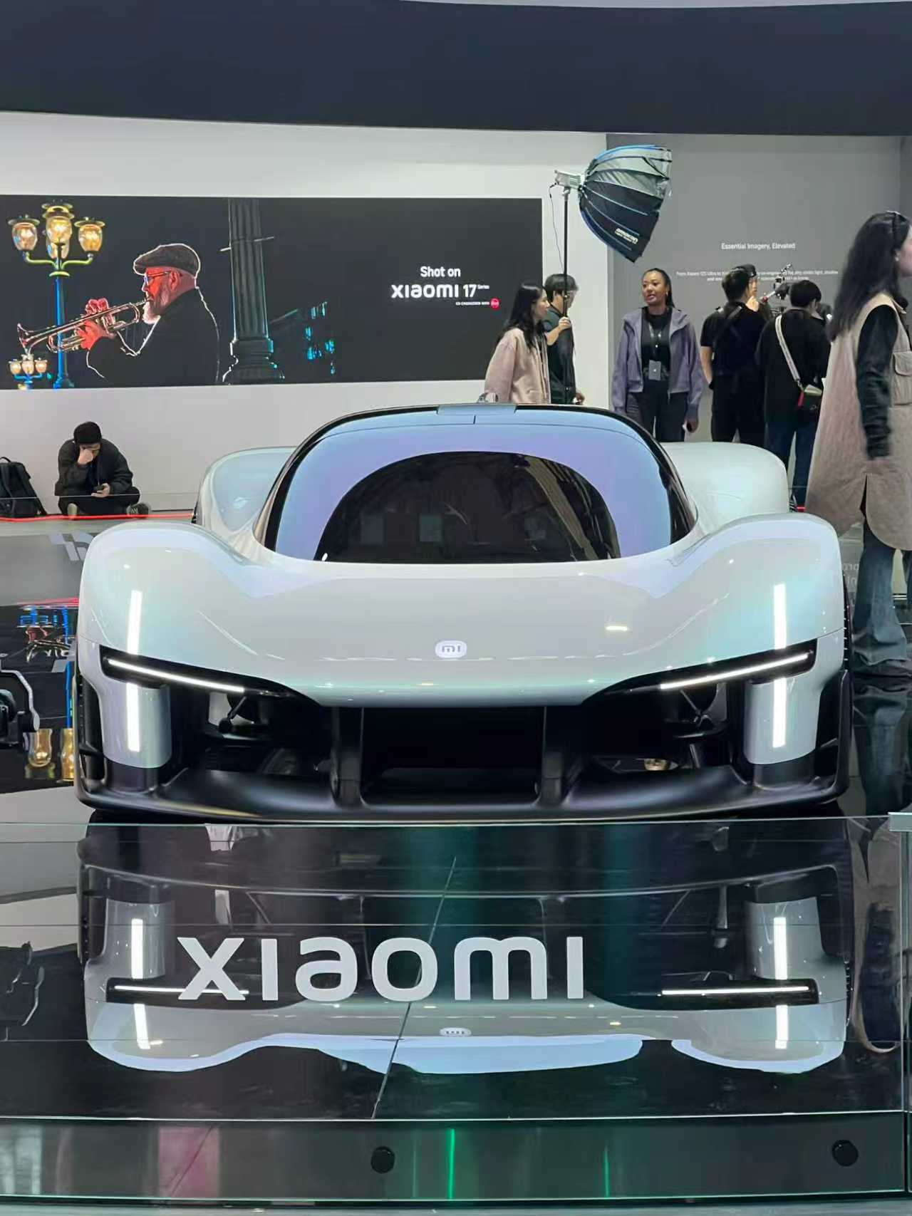 MWC现场小米展区小米VGT亮相了，看了很多实拍图，实车看着是比渲染视频里面更好