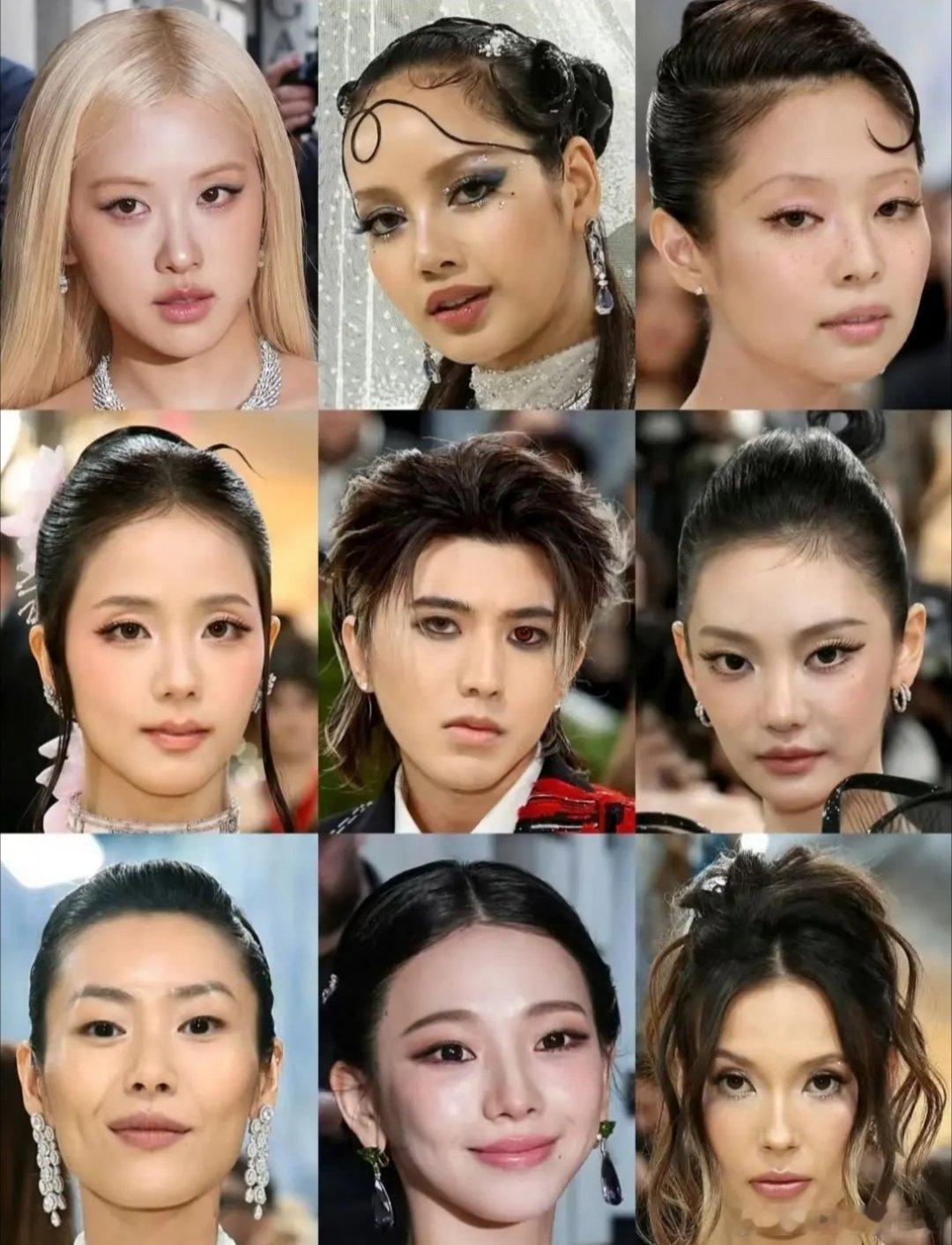 现在的审美能不能正常点？亚裔欧美化并不好看 