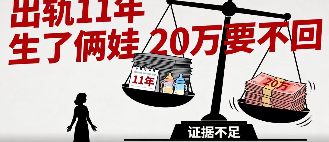 丈夫承认出轨，20万赠与第三者却追不回？法院判决引争议：证据不足，原配败诉！
“