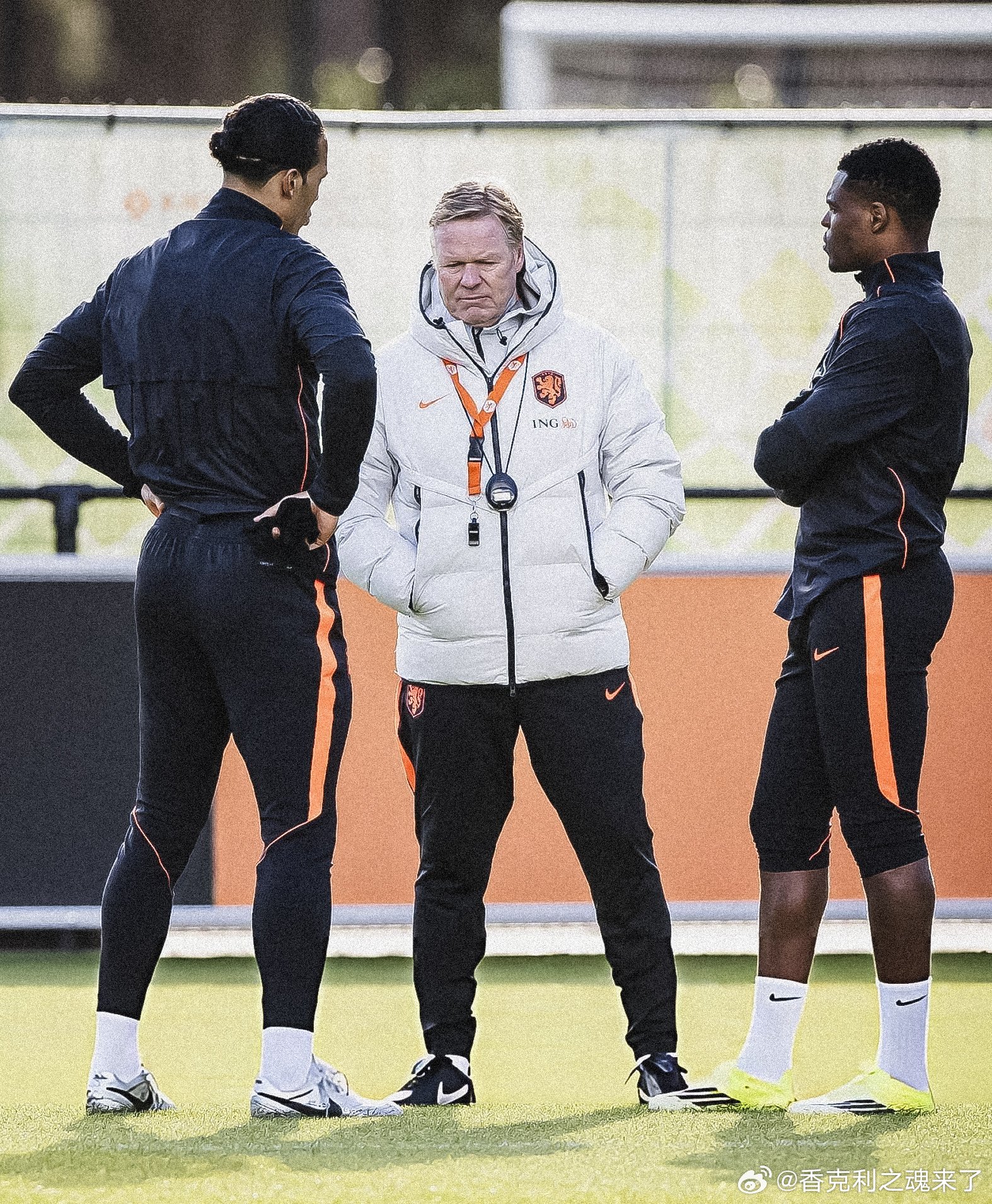 科曼：“我把邓弗里斯和范迪克称为大使。我听取他们的意见，是出于一个非常具体的原因